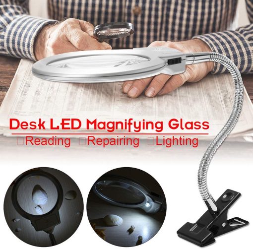 Desk Led Magnifying Glass