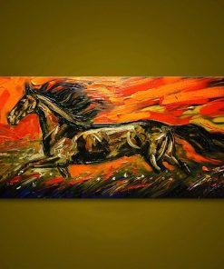 Hand Painted Horse paint by numbers