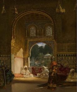 In the Sultans Palace paint by numbers