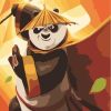 Kung Fu Panda II paint by numbers