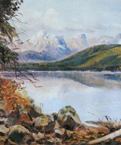 Lake McDonald paint by numbers