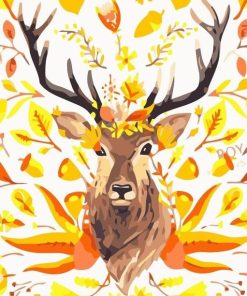 Noble Deer paint by numbers