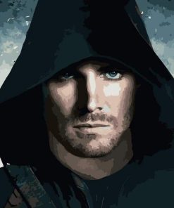 Oliver Queen paint by numbers