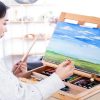 Painting wooden Easel