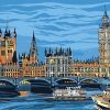 Panoramic View Of London paint by numbers