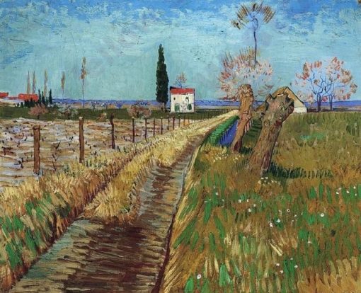 Path and Pollard Trees Van Gogh paint by numbers