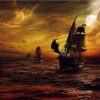 Pirate Ship paint by numbers