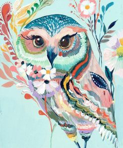 Colorful Owl - DIY Paint By Numbers - Numeral Paint