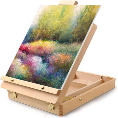 wooden tabletop easels