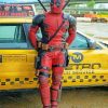 Deadpool Comedy Film paint by numbers