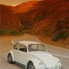 White Classic VW paint by numbers