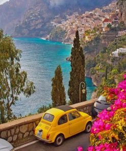 Amalfi View paint by numbers