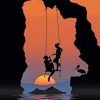 Fantasy Artwork Silhouette paint by number