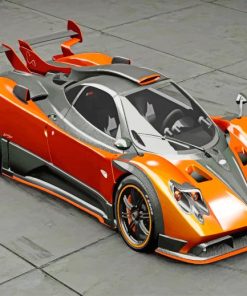 Pagani Zonda Car paint by numbers