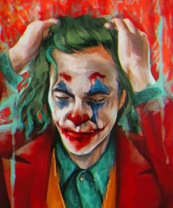Sad Joker paint By Numbers
