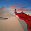 Girl In Desert Photography paint by numbers