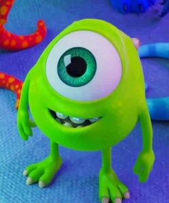 Mike Wazowski Monsters University Paint by numbers