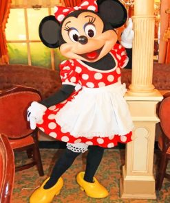 Minnie Mouse Disney paint by numbers