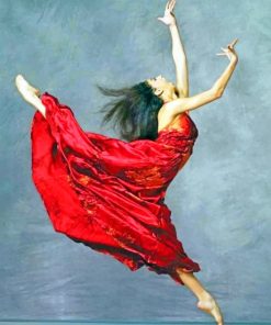 Modern Dancer Lady paint by numbers