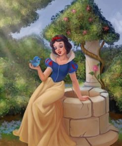 Snow White paint by numbers