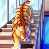 Tiger Anime paint by numbers