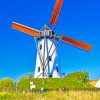 Aesthetic Windmill Paint by numbers