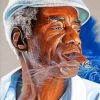 Black Cuban Man paint by numbers