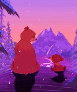 Brother Bear paint by numbers