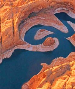 Canyon Lake Powell paint by numbers