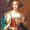 Portrait Of A Noblewoman Cesare Auguste Detti Paint by numbers