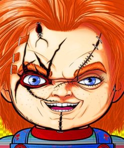 Chucky Paint by numbers
