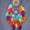 Colorful Dream Catcher Paint by numbers