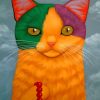 Colorful Cat Paint by numbers