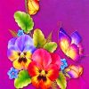 Colorful Flowers paint by numbers
