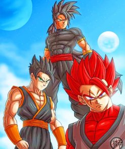 Dragon Ball Paint by numbers