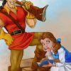 Gaston Beauty And The Beast paint by numbers