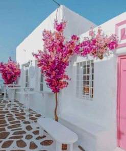 Greece Santorini paint by numbers