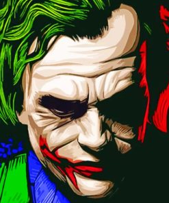 Joker paint by numbers