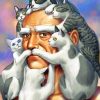 Old Man And Cats paint by numbers