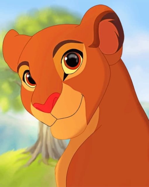 Rani Lion King paint by numbers