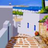Santorini Greece Paint by numbers