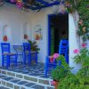 Santorini Style Garden Paint by numbers