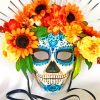 Sugar Skull paint by numbers