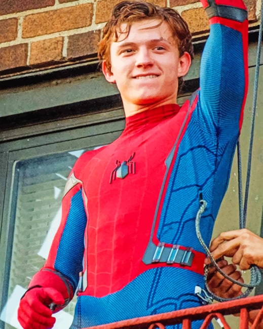 Tom Holland Spider Man - NEW Paint By Numbers - Paint by Numbers for Sale