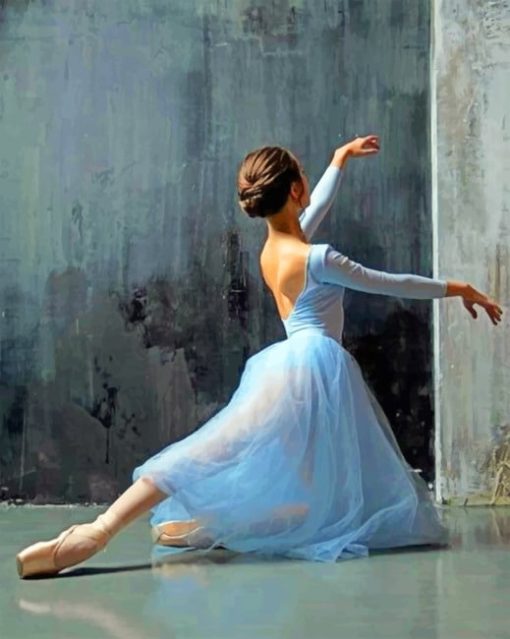 Aesthetic Ballerina Paint by numbers