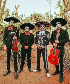 Day Of The Dead Squad paint by numbers