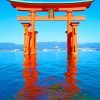 Itsukushima Shrine Japan Paint by numbers paint by numbers