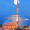 The Blue Mosque Turkey paint b