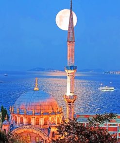 The Blue Mosque Turkey paint b