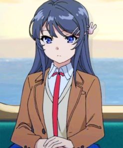 Bunny Girl Senpai Paint by numbers
